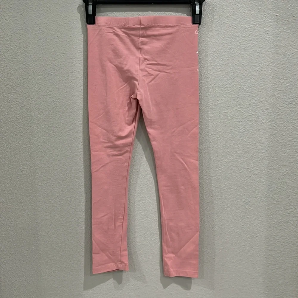 Super cute pink pants with sequin swan
